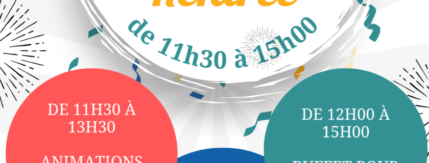 15 septembre 2024 (11h30 – 15h00) - Brunch des familles du LFJM